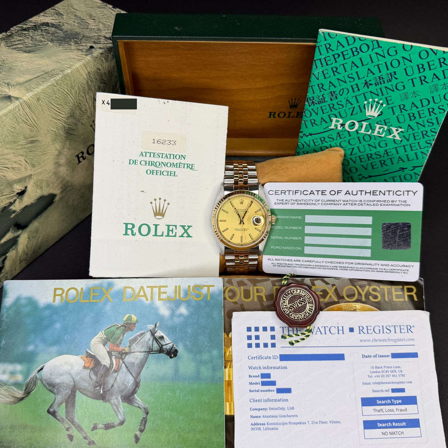 Rolex Datejust 36 16233 - (3/8)