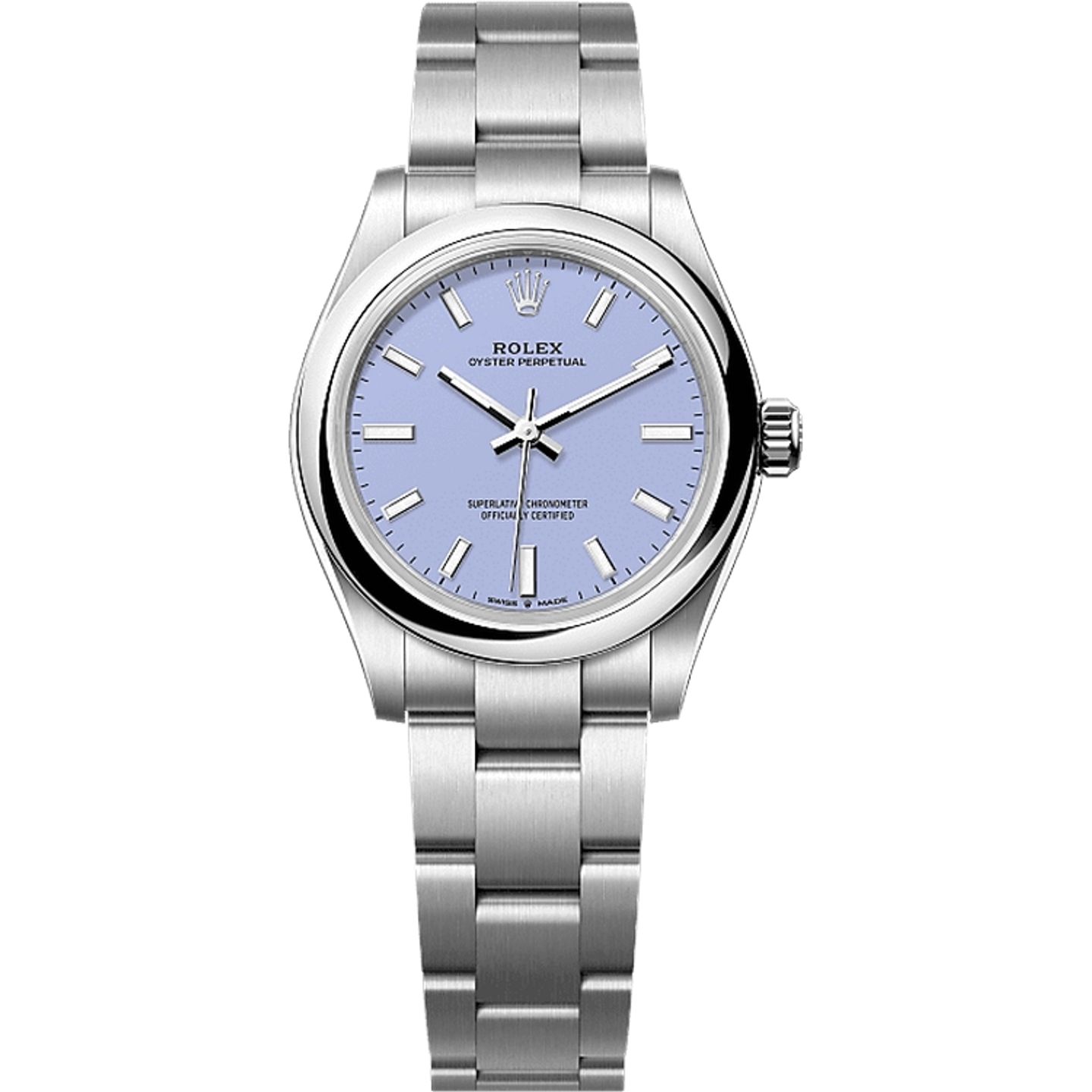 Rolex Oyster Perpetual 31 277200 (2025) - Paars wijzerplaat 31mm Staal (1/1)