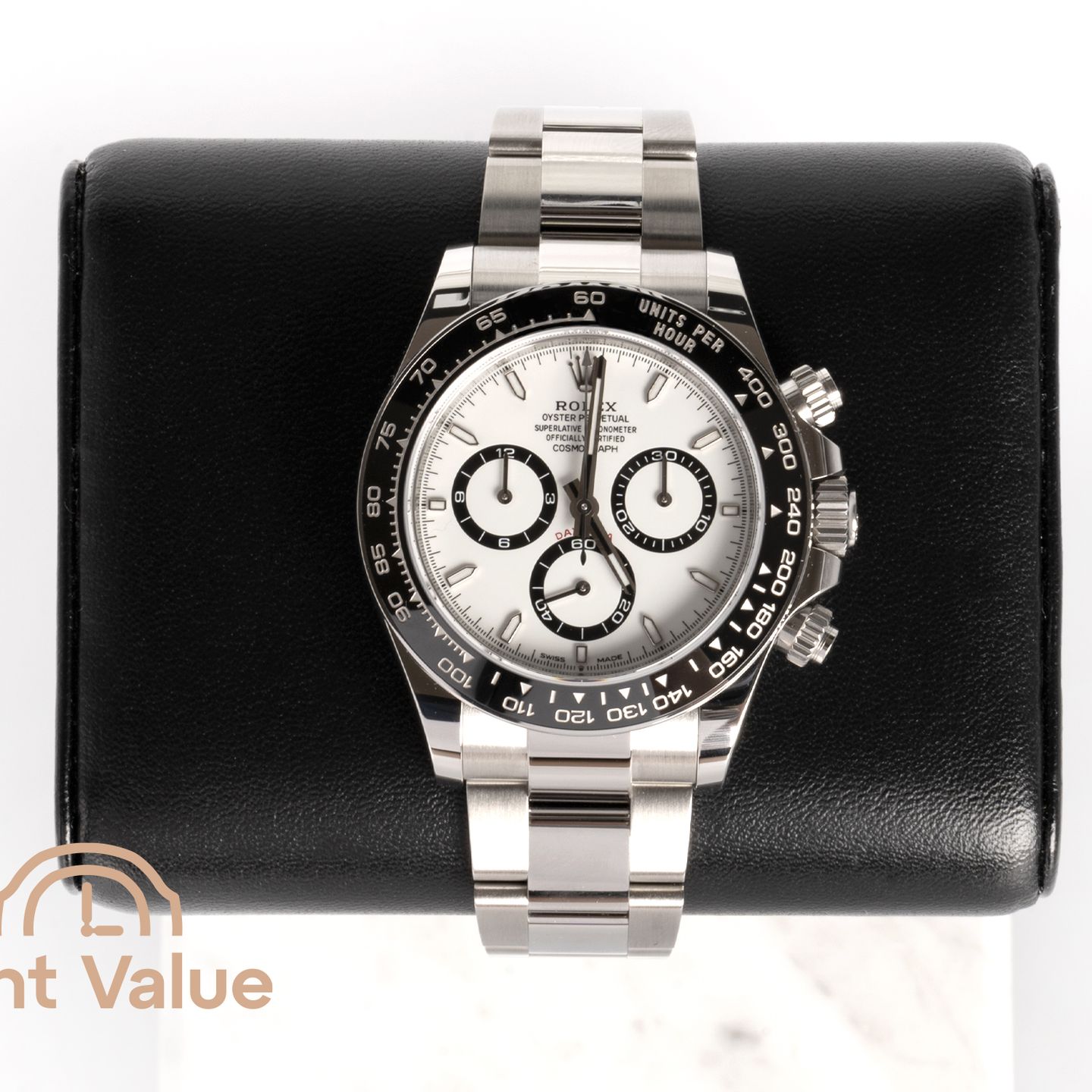 Rolex Daytona 126500LN (2025) - Wit wijzerplaat 40mm Staal (1/6)