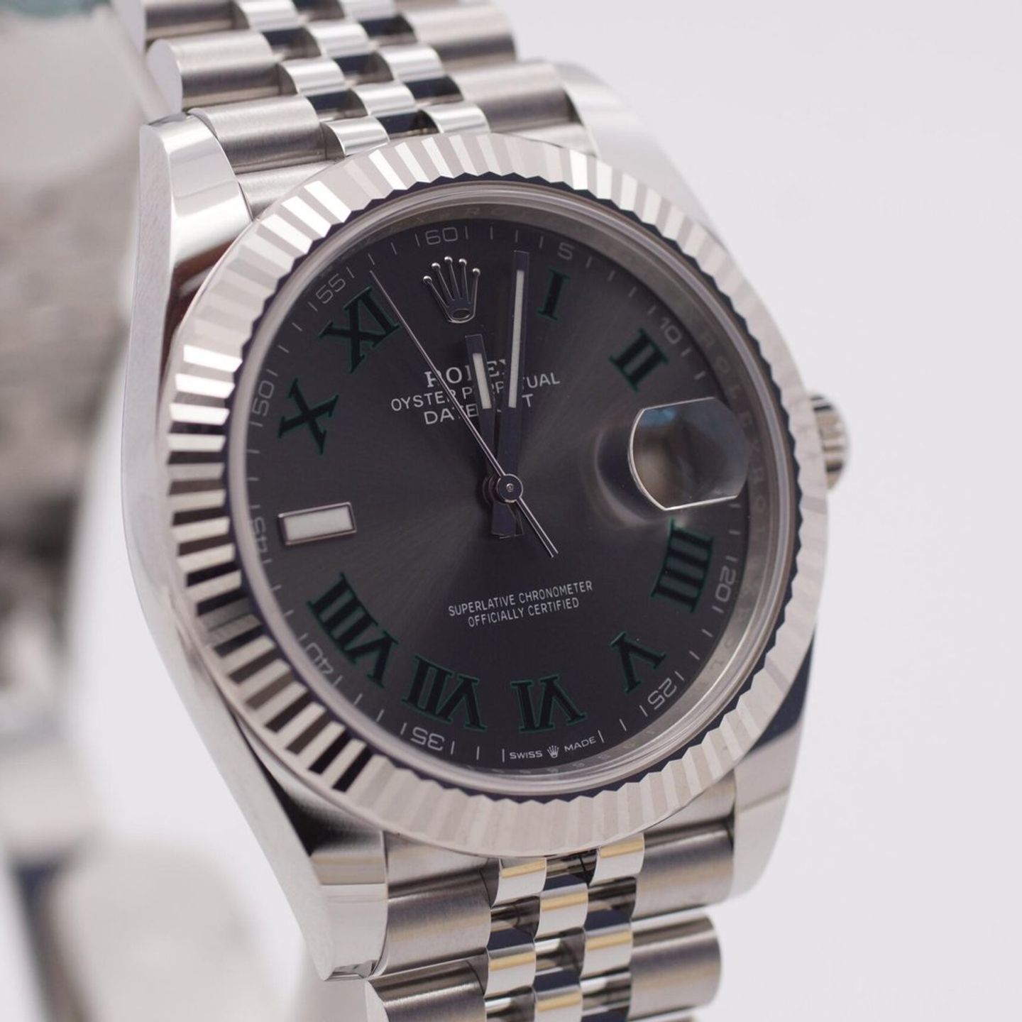 Rolex Datejust 41 126334 (2025) - Grey dial 41 mm Steel case (4/8)
