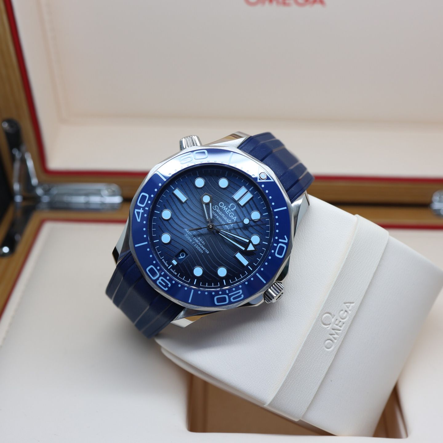 Omega Seamaster Diver 300 M 210.32.42.20.03.002 (2024) - Blue dial 42 mm Steel case (8/8)