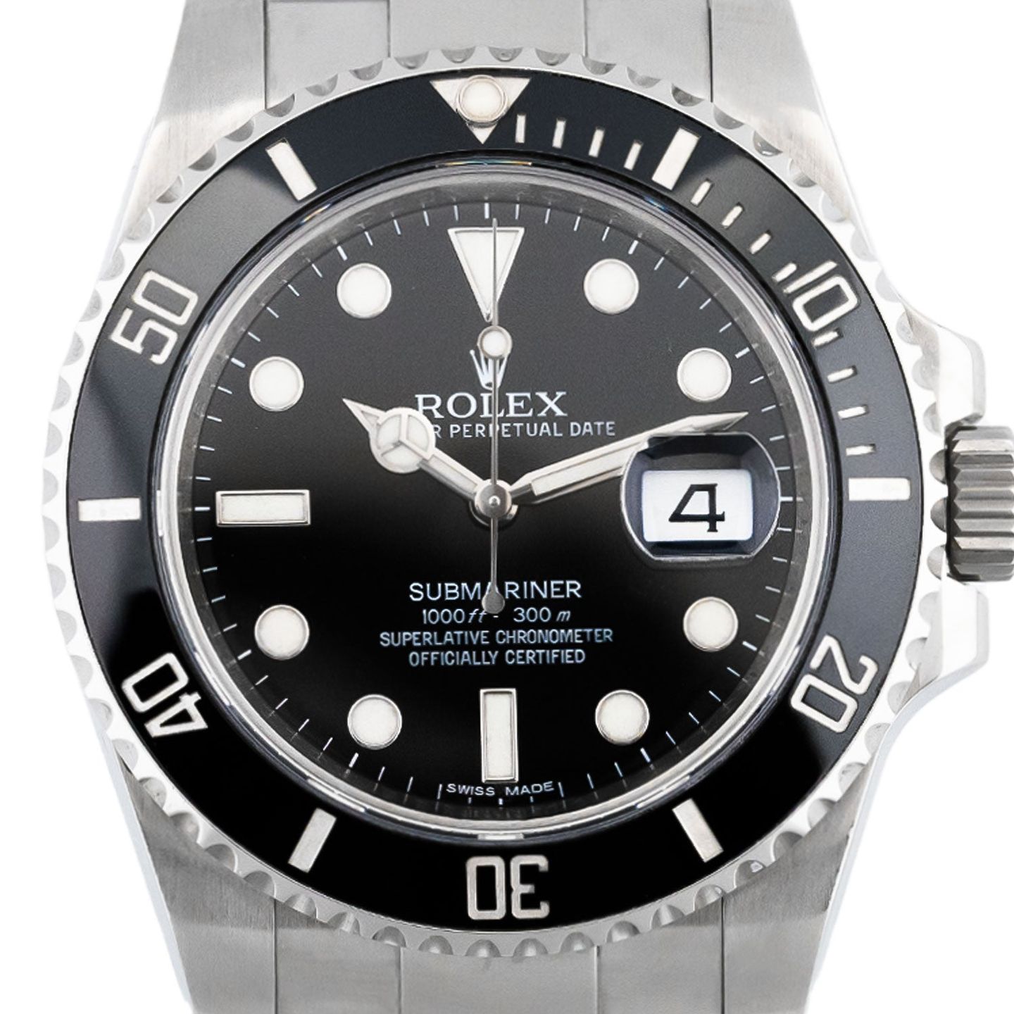 Rolex Submariner Date 116610LN (2015) - 40 mm Steel case (2/5)