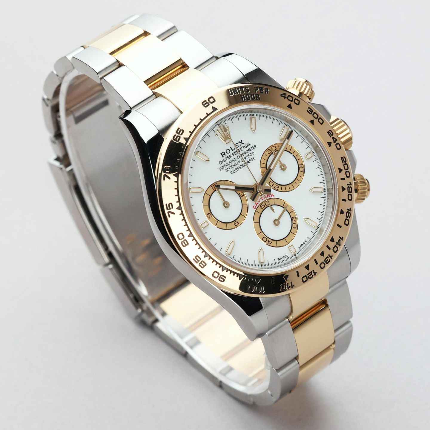 Rolex Daytona 126503 (2024) - 40mm Goud/Staal (2/8)