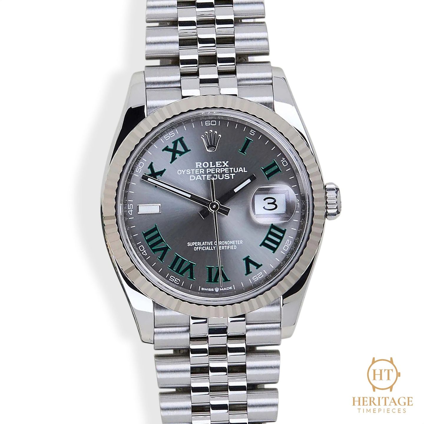 Rolex Datejust 36 126234 (2021) - 36mm Staal (3/8)