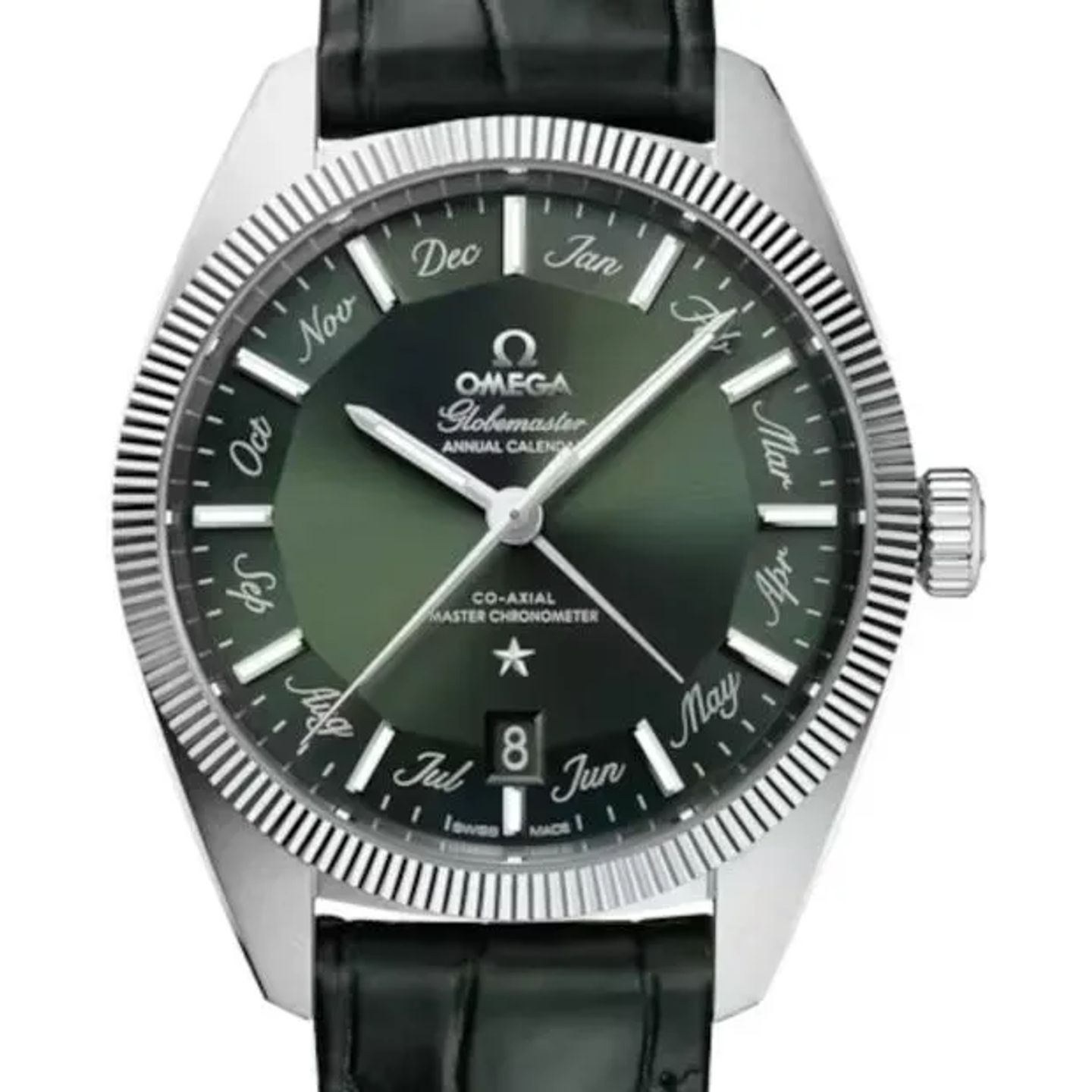 Omega Globemaster 130.33.41.22.10.001 (2025) - Green dial 41 mm Steel case (4/6)