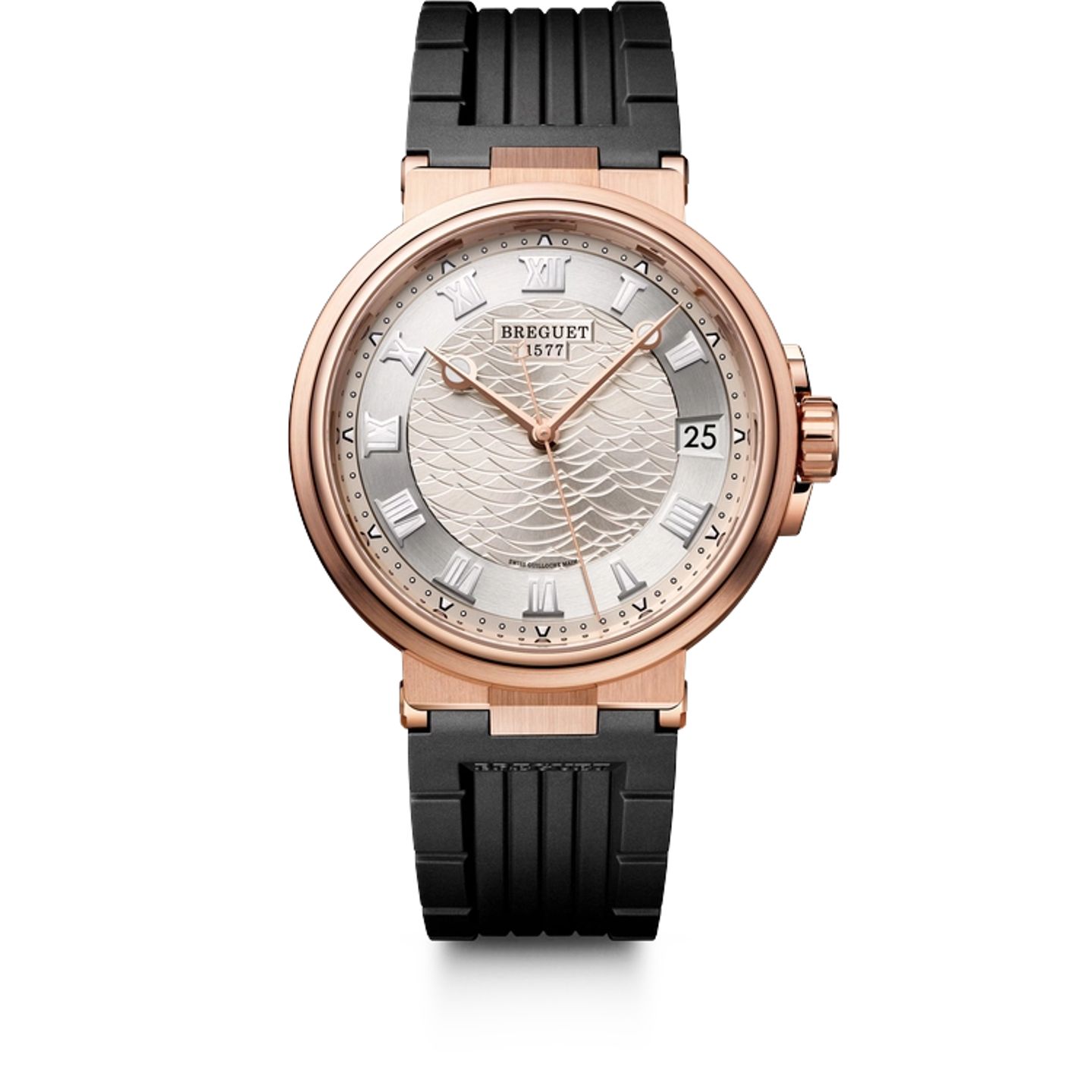 Breguet Marine 5517BR/12/5ZU (2026) - Silver dial 40 mm Rose Gold case (1/1)