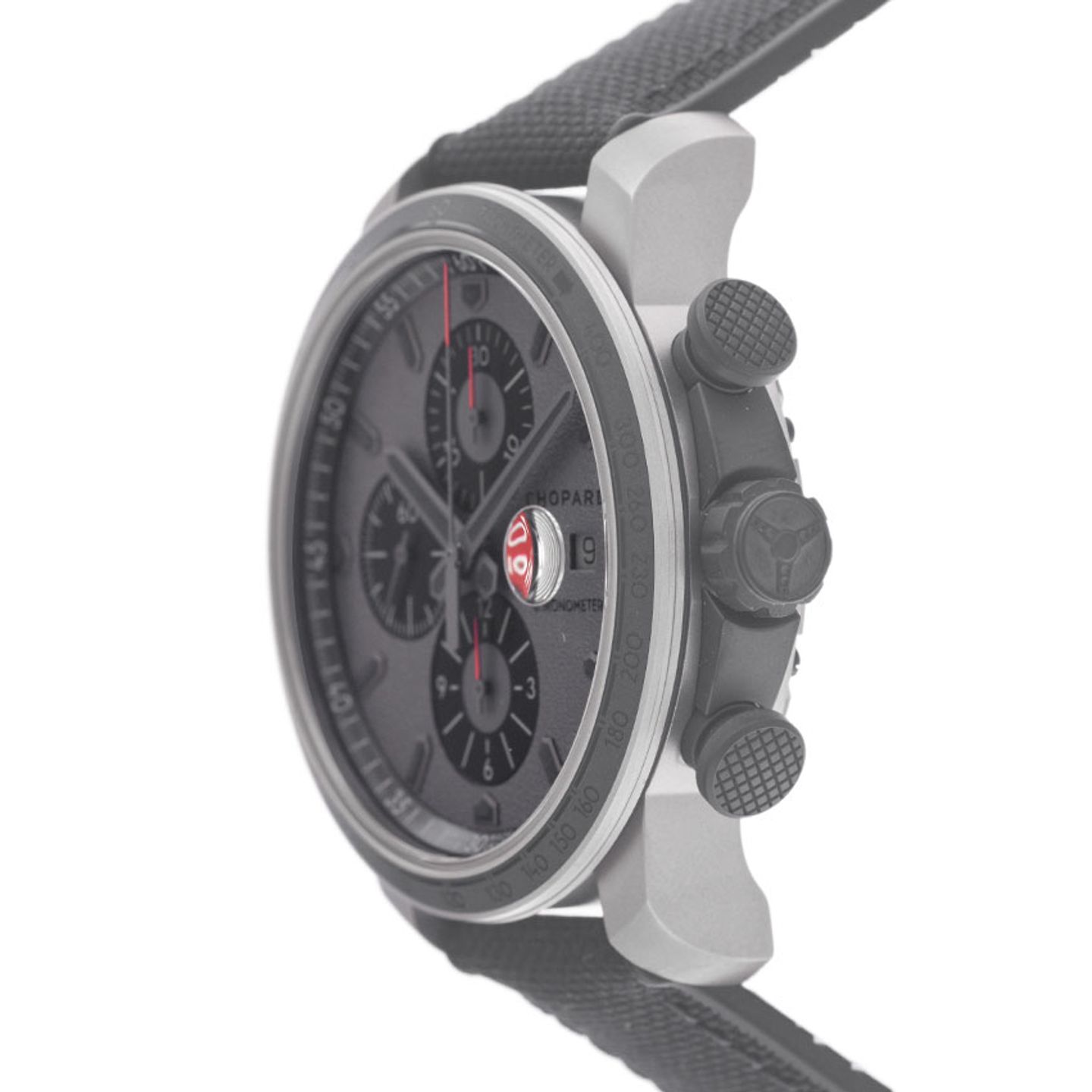 Chopard Mille Miglia 168571-3019 (2024) - Grijs wijzerplaat 44mm Titanium (4/7)