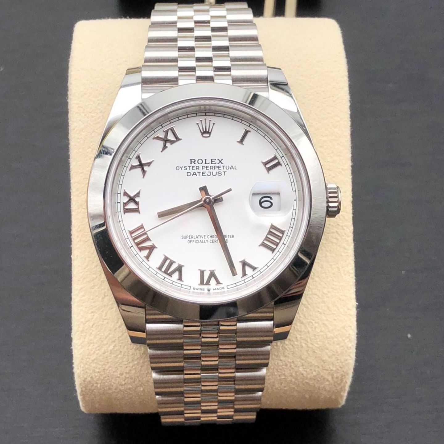 Rolex Datejust 41 126300 (2024) - White dial 41 mm Steel case (8/8)