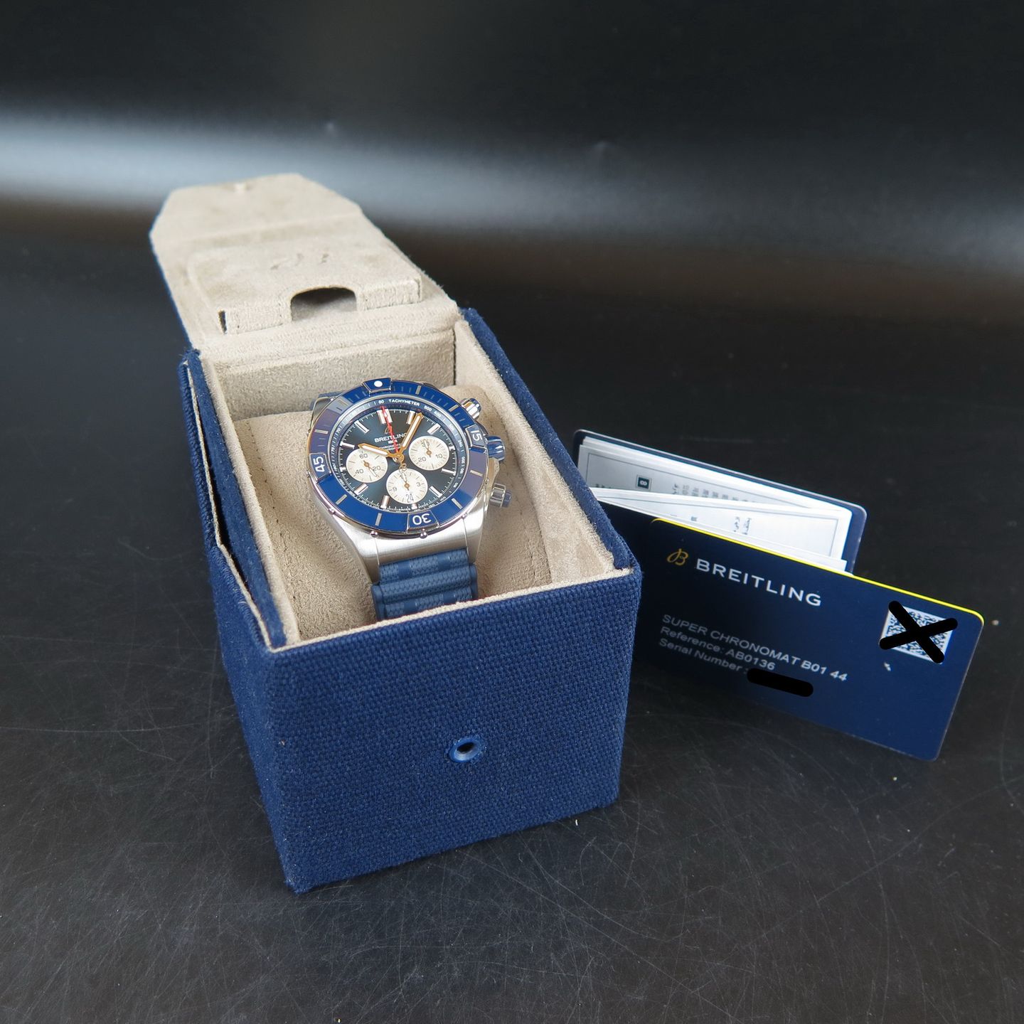 Breitling Chronomat AB0136161C1S1 (2023) - Blue dial 44 mm Steel case (6/6)