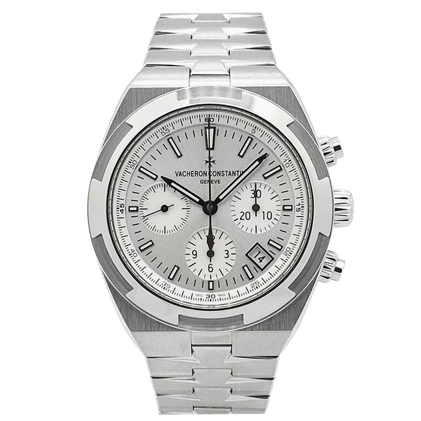 Vacheron Constantin Overseas Chronograph 5500V/110A-B075 (Onbekend (willekeurig serienummer)) - 43mm Staal (1/3)