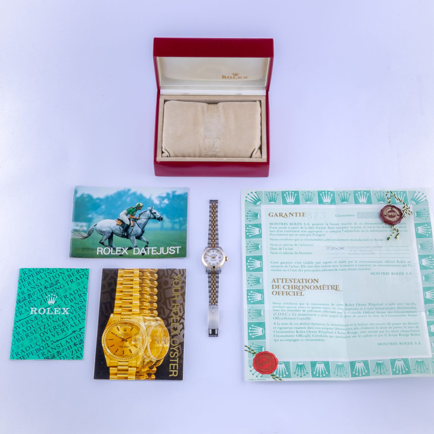 Rolex Lady-Datejust 69173 (1987) - 26mm Goud/Staal (8/8)