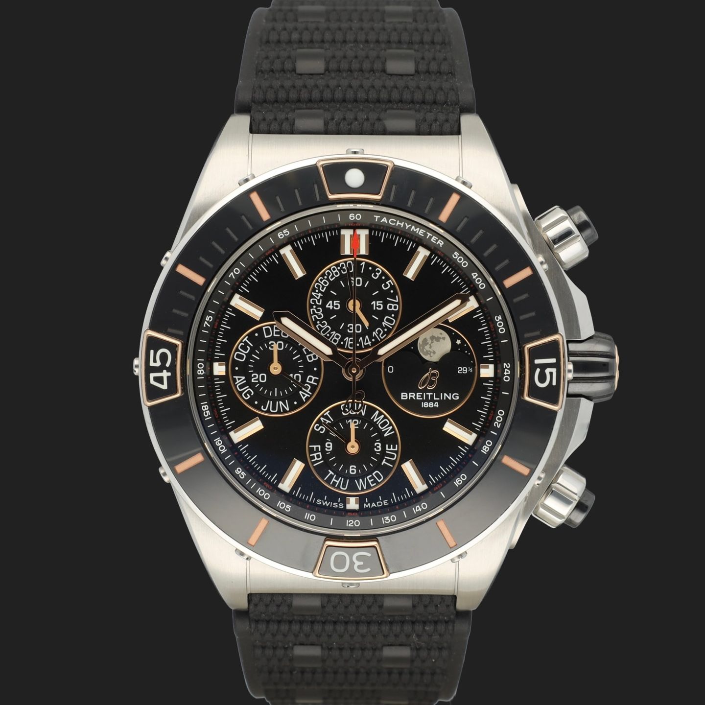 Breitling Chronomat I19320251B1S1 (2019) - Zwart wijzerplaat 44mm Staal (3/8)