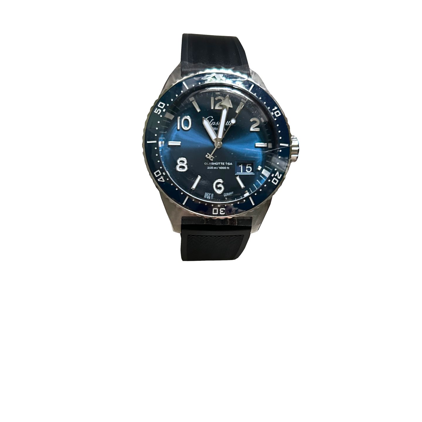 Glashütte Original SeaQ Panorama Date 1-36-13-02-81-33 (2024) - Blue dial 43 mm Steel case (4/5)