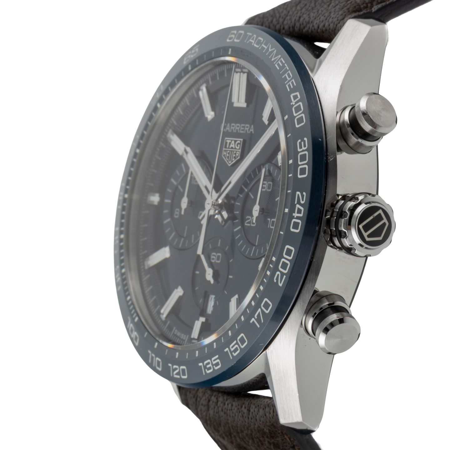 TAG Heuer Carrera CBN2A1A (Onbekend (willekeurig serienummer)) - Blauw wijzerplaat 44mm Staal (6/8)