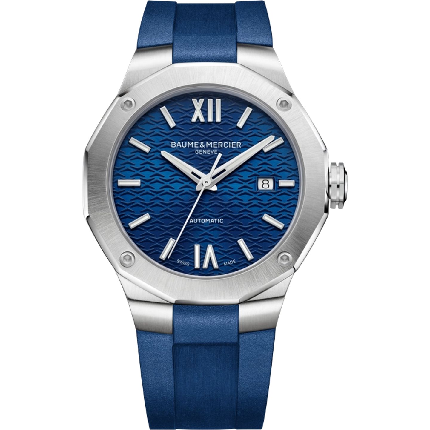 Baume & Mercier Riviera M0A10619 (2026) - Blauw wijzerplaat 42mm Staal (1/1)