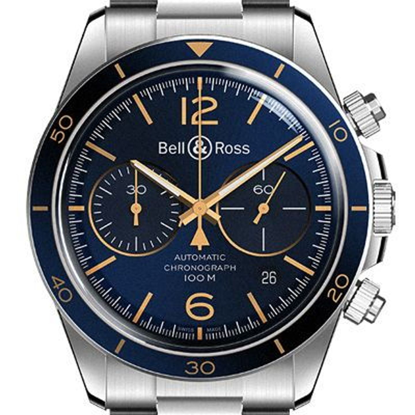 Bell & Ross BR V2 BRV294-BU-G-ST/SST - (1/2)