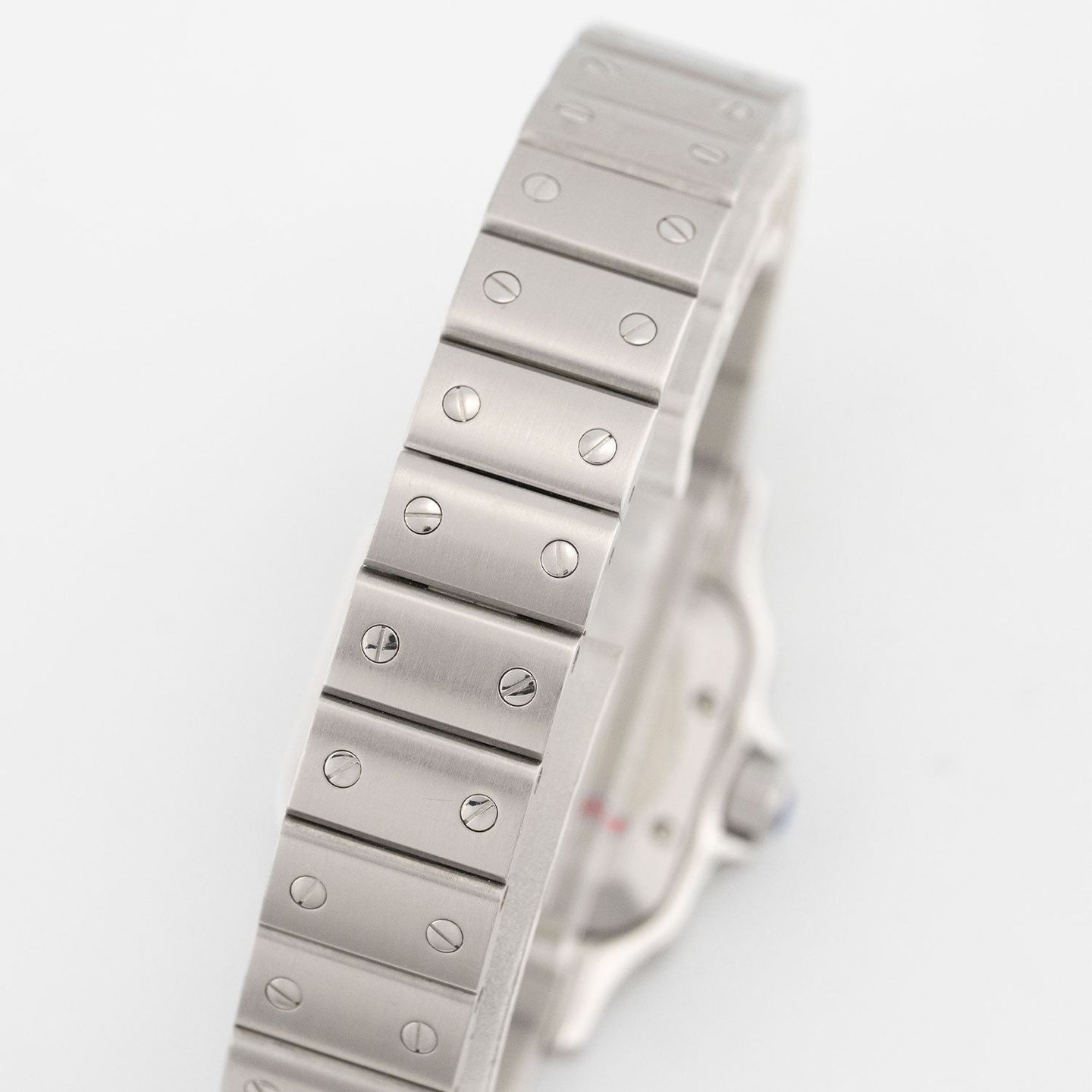 Cartier Santos Galbée W20054D6 (2017) - Silver dial 24 mm Steel case (5/6)