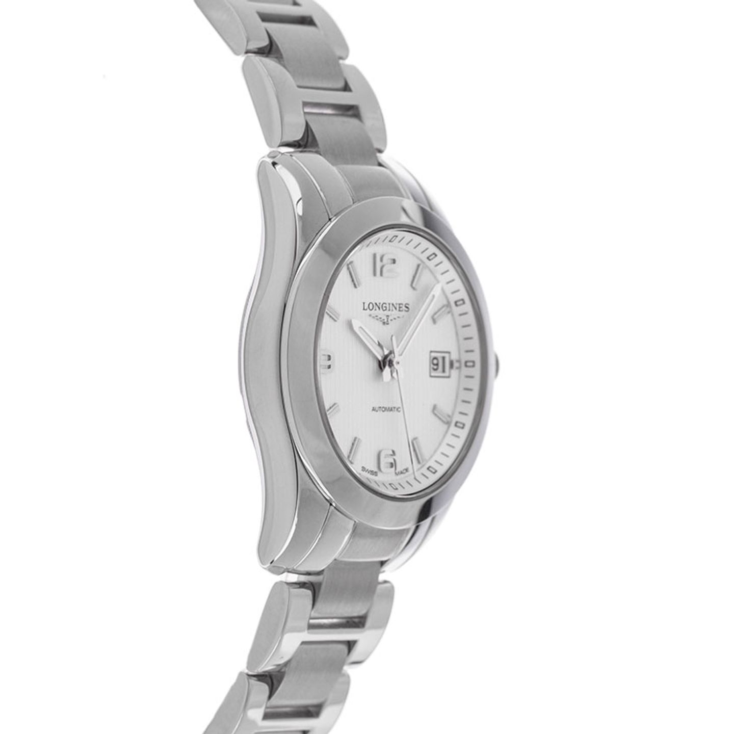 Longines Conquest Classic L2.285.4.76.6 (2025) - White dial 30 mm Steel case (5/7)