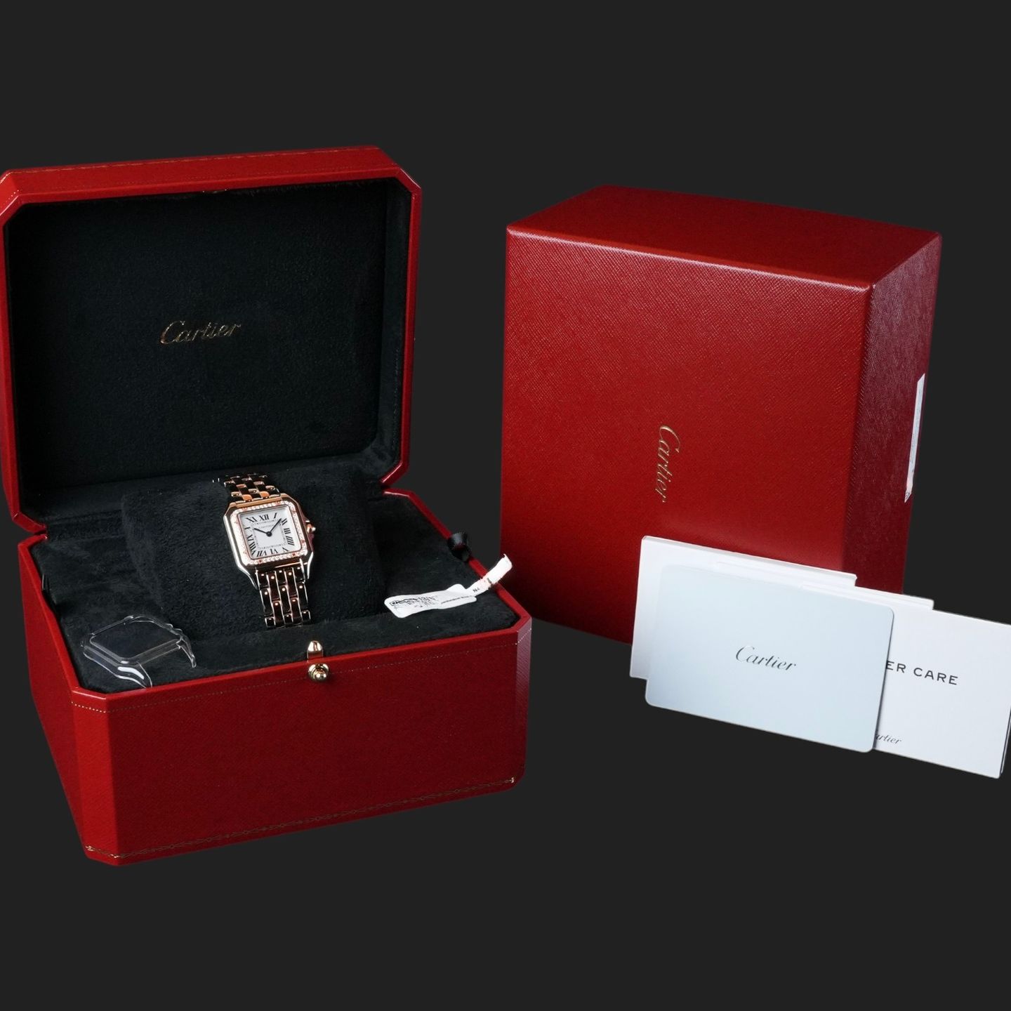 Cartier Panthère W3PN0015 (2025) - Silver dial 29 mm Gold/Steel case (8/8)