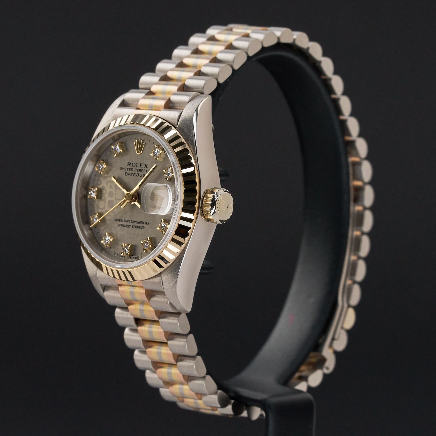 Rolex Lady-Datejust 69179 (1989) - 26 mm White Gold case (4/8)