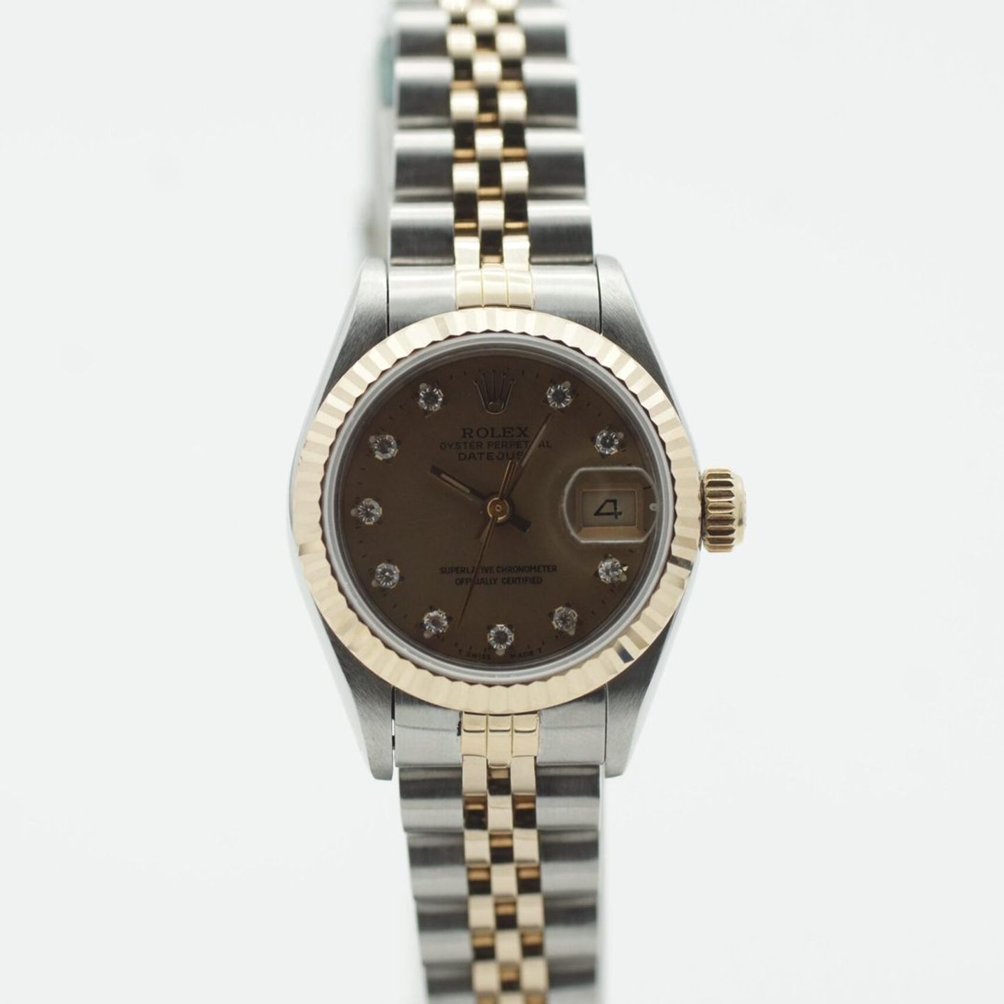 Rolex Lady-Datejust 69173 (1994) - 26mm Goud/Staal (2/8)
