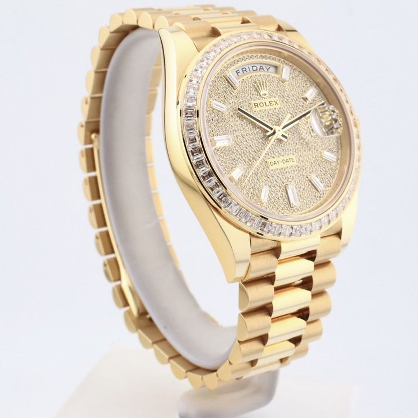 Rolex Day-Date 40 228398TBR (2023) - Gold dial 40 mm Yellow Gold case (8/8)