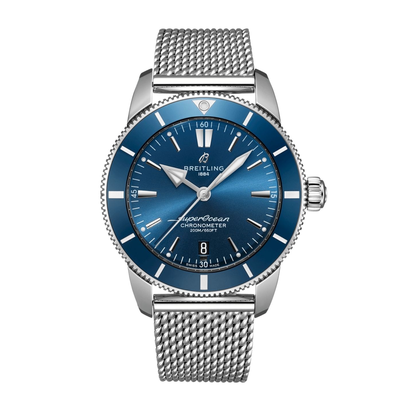 Breitling Superocean Heritage AB2030161C1A1 (2023) - Blauw wijzerplaat 44mm Staal (1/1)