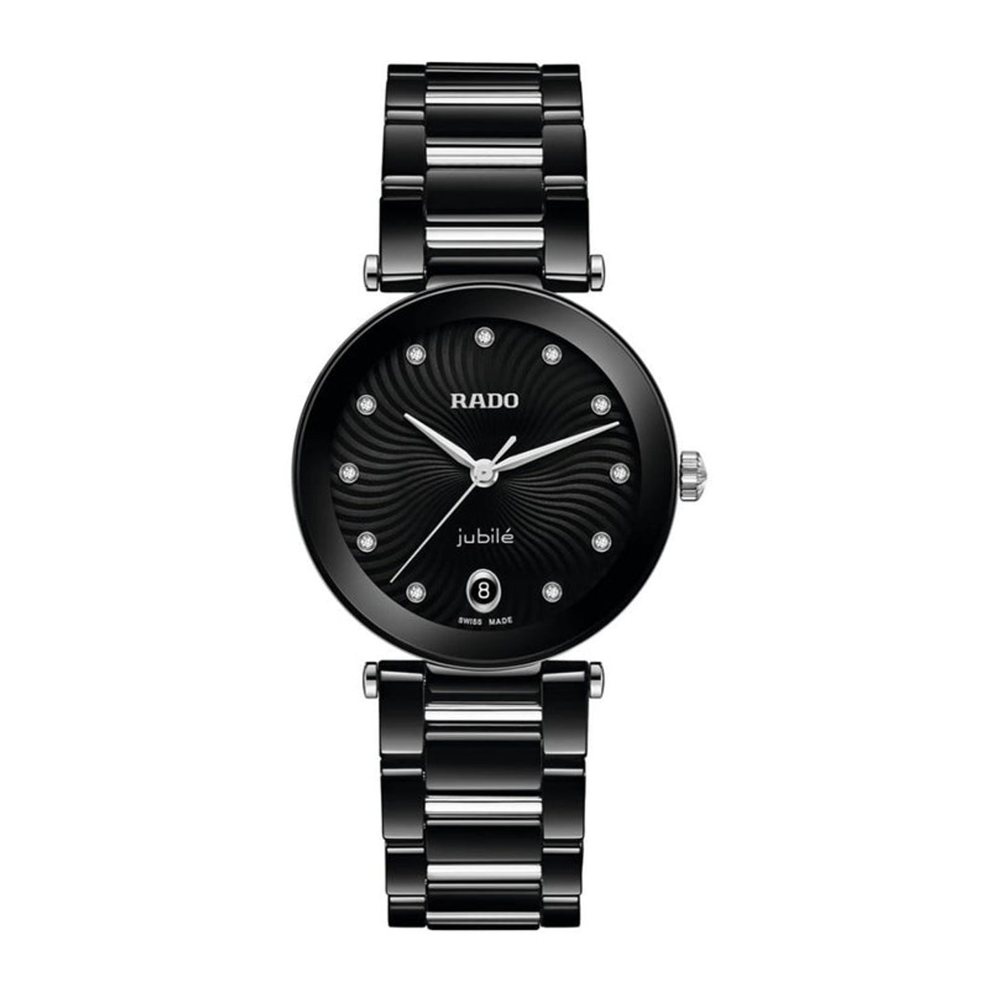 Rado Coupole R22243703 (2026) - Black dial 31 mm Ceramic case (1/5)