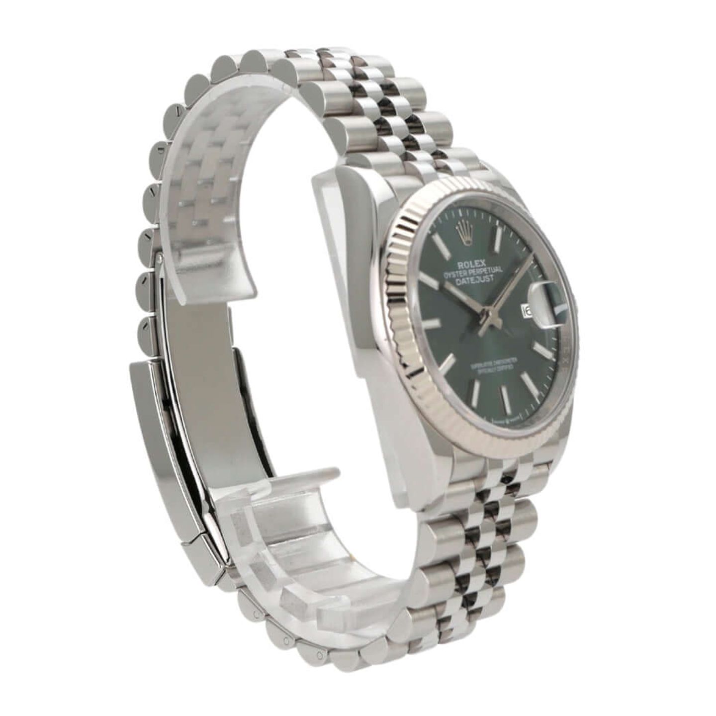 Rolex Datejust 36 126234 (2023) - Groen wijzerplaat 36mm Staal (4/8)