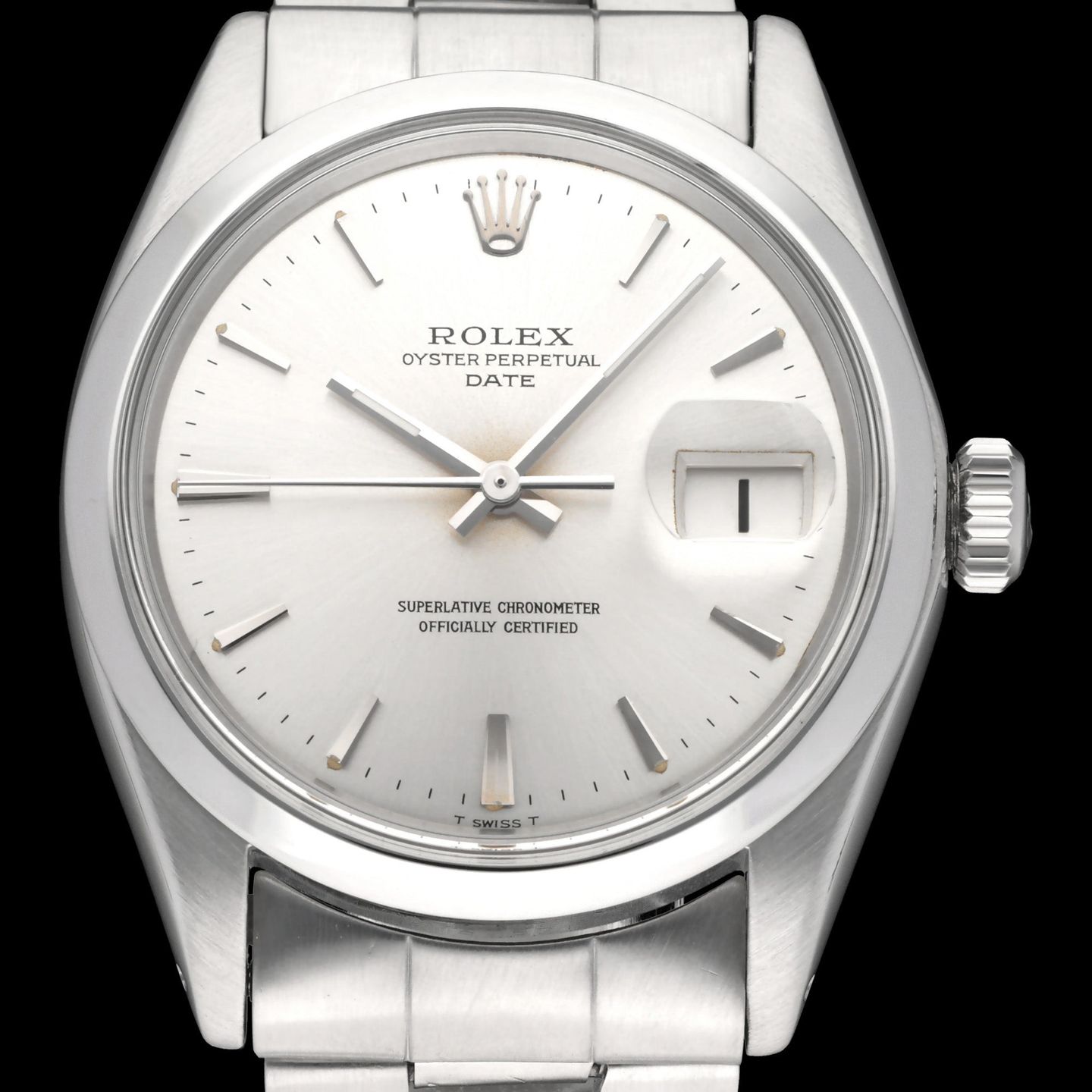 Rolex Oyster Perpetual Date 1500 (1972) - 34 mm Steel case (1/7)