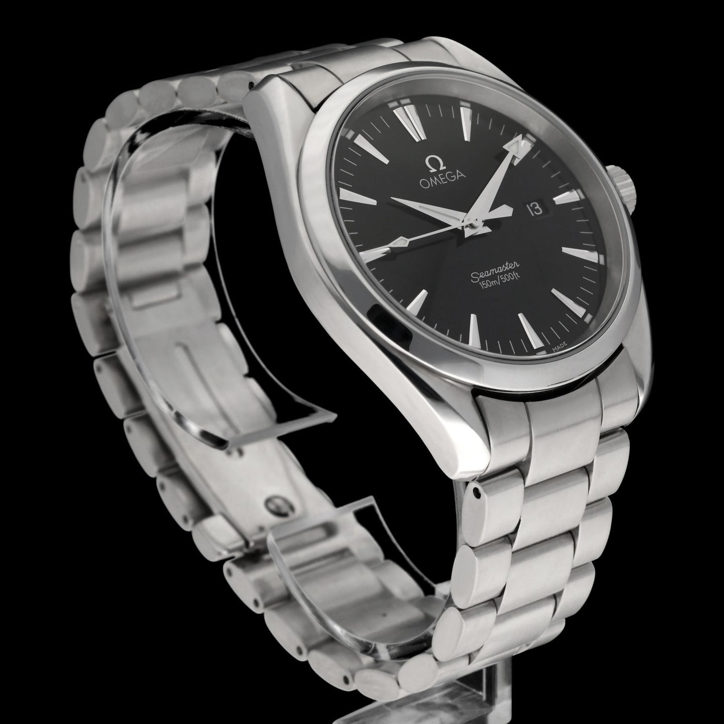Omega Seamaster Aqua Terra 2517.50.00 (2012) - Zwart wijzerplaat 39mm Staal (6/8)
