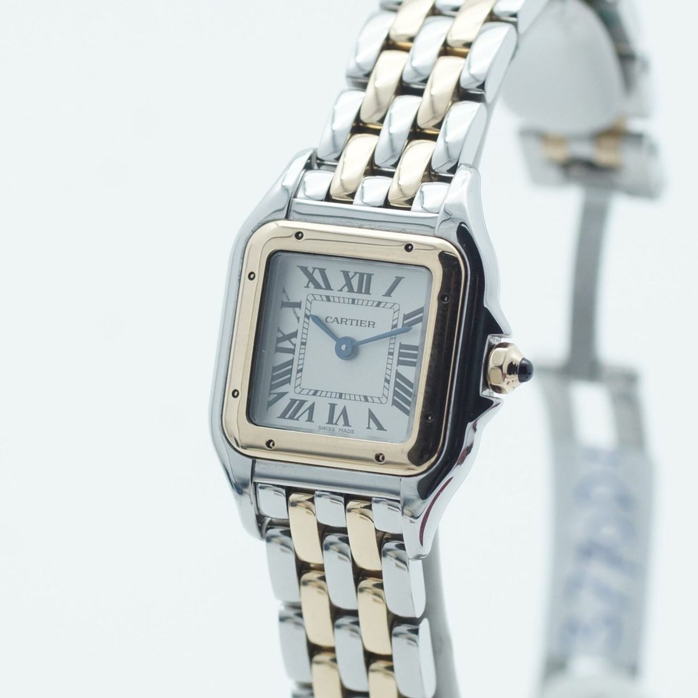 Cartier Panthère W2PN0006 (2021) - White dial 30 mm Gold/Steel case (4/8)