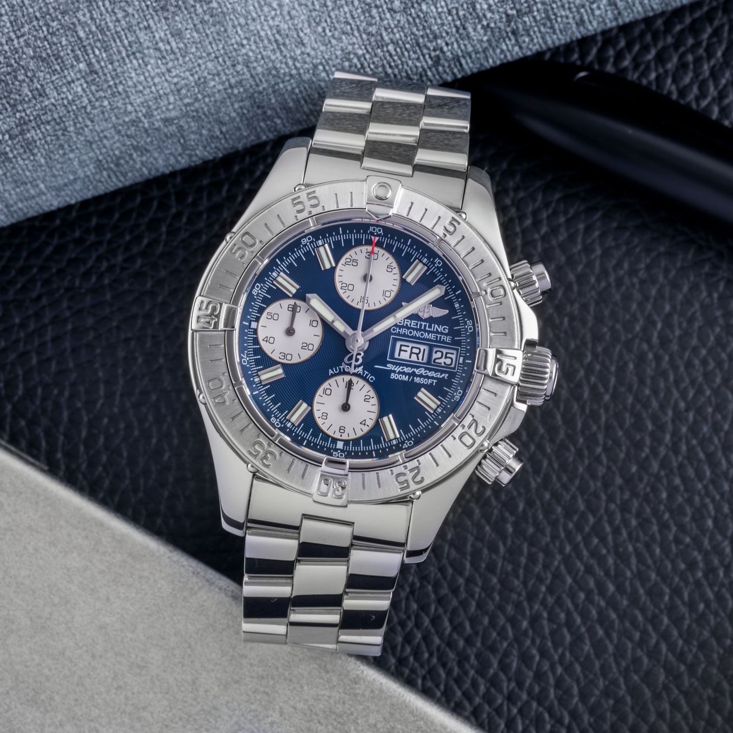 Breitling Superocean Chronograph II A13340 (Unknown (random serial)) - 42 mm Steel case (1/8)