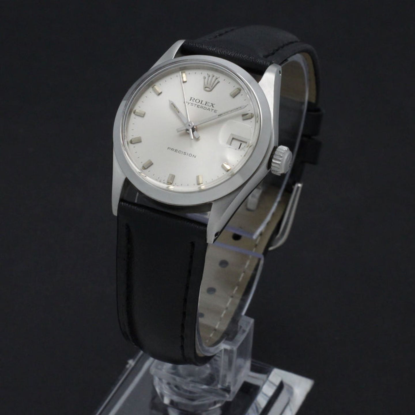 Rolex Oyster Precision 6466 (1973) - Silver dial 31 mm Steel case (2/7)