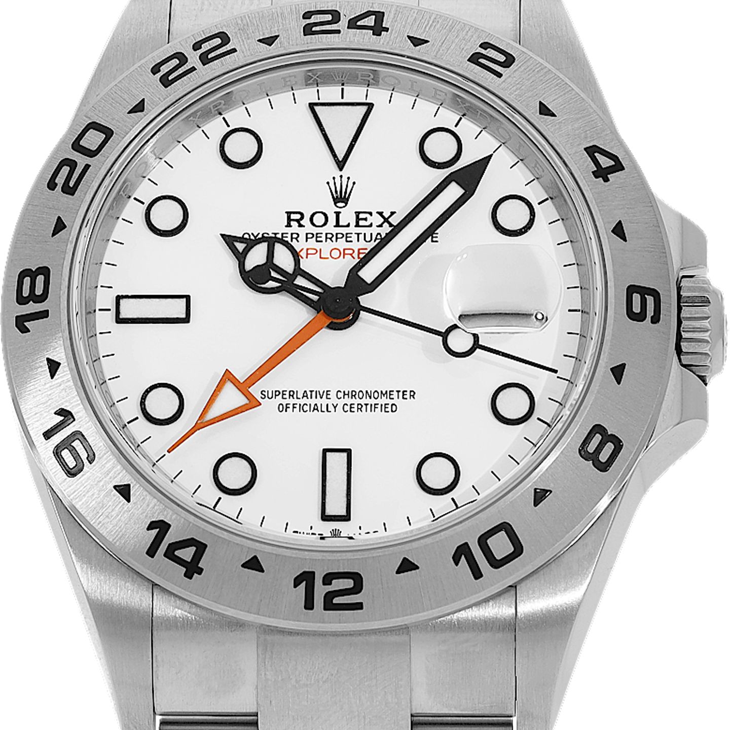 Rolex Explorer II 226570 (2022) - White dial 42 mm Steel case (2/5)