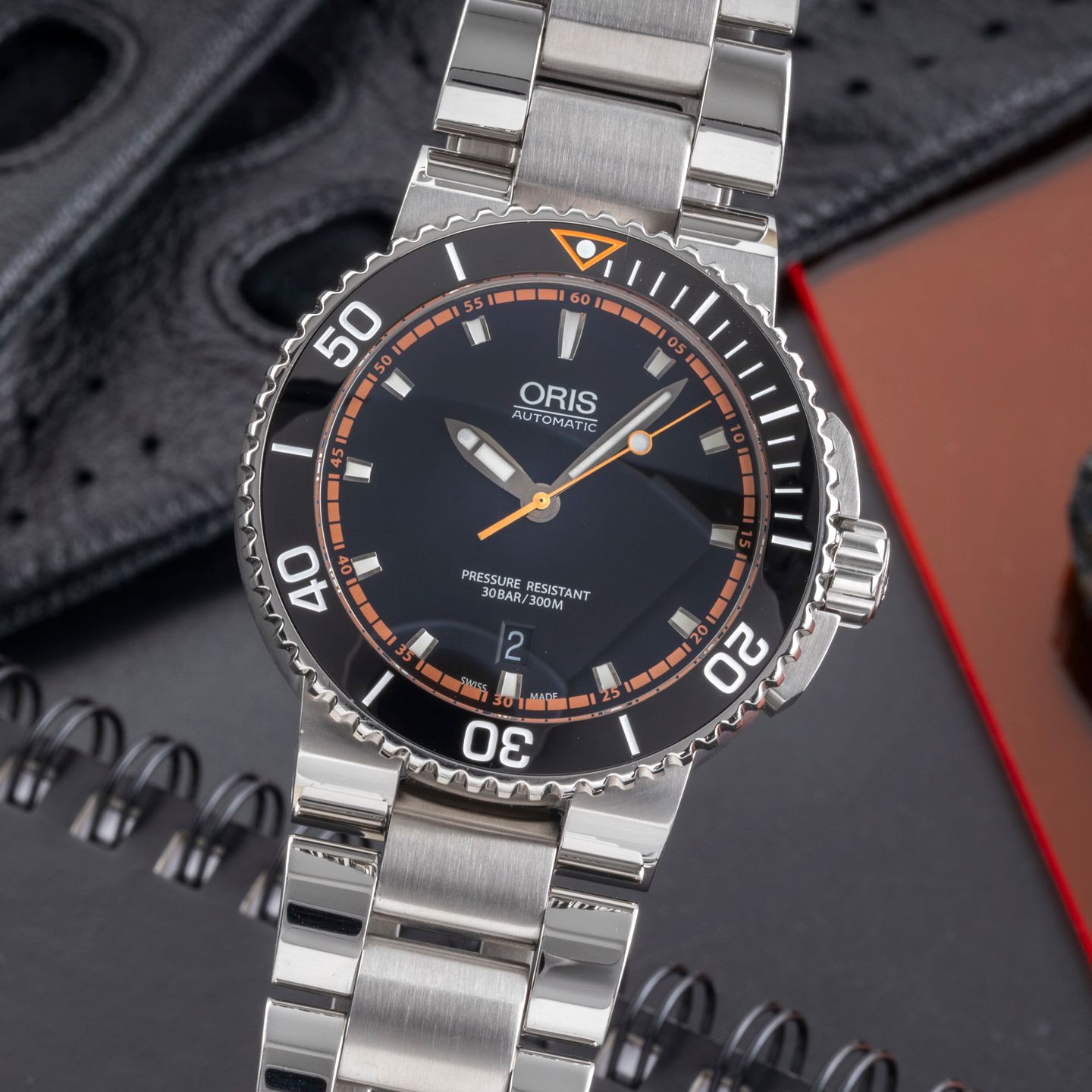 Oris Aquis Date 01 733 7653 4128-07 8 26 01PEB - (3/8)