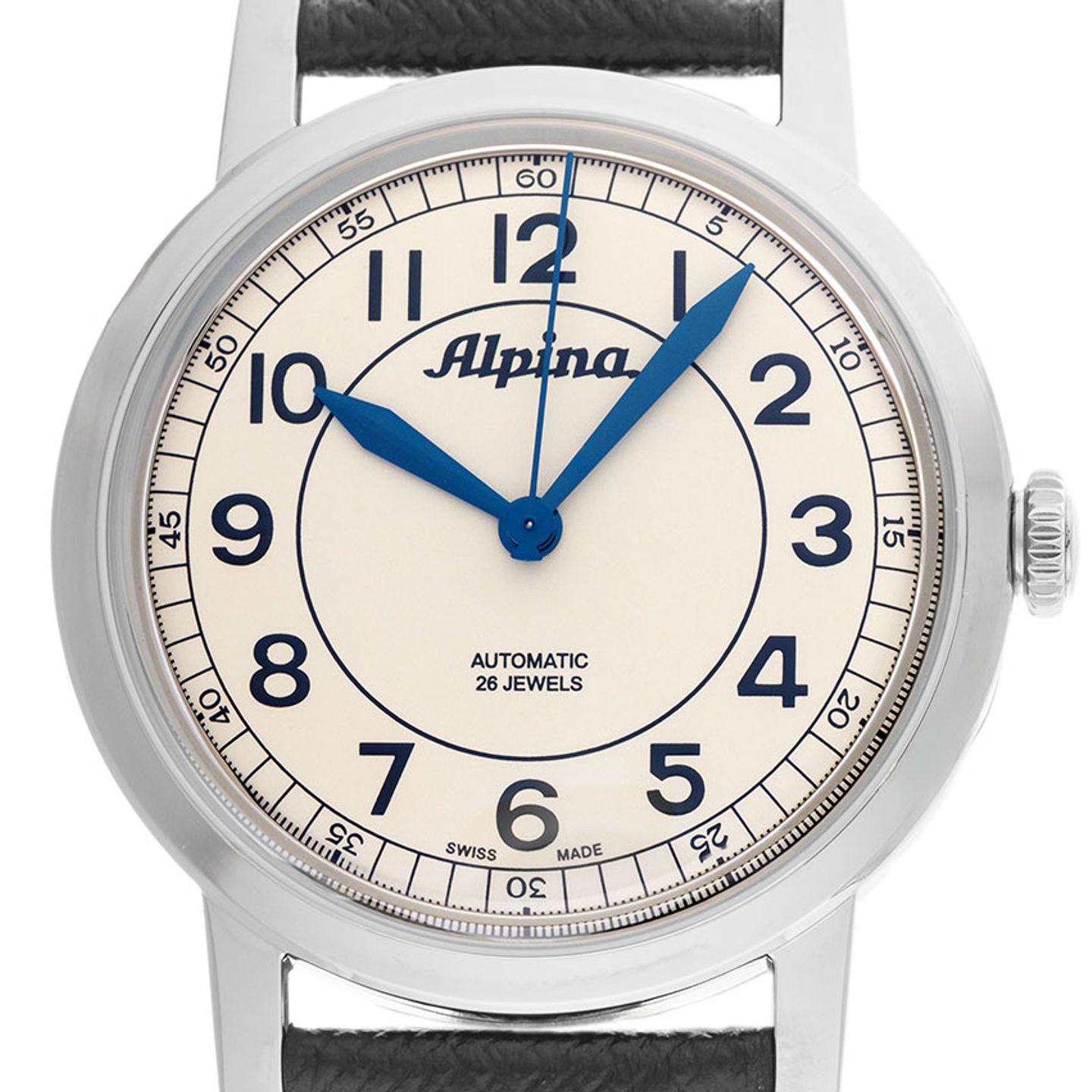 Alpina Startimer Pilot Heritage AL-520BG3SH6 (2025) - Champagne dial 38 mm Steel case (1/7)