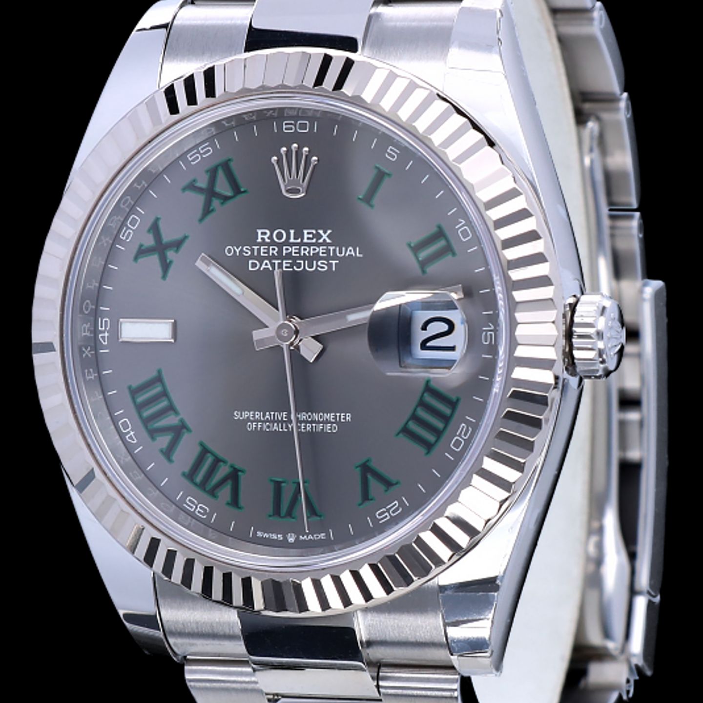Rolex Datejust 41 126334 (2022) - Grey dial 41 mm Steel case (2/8)