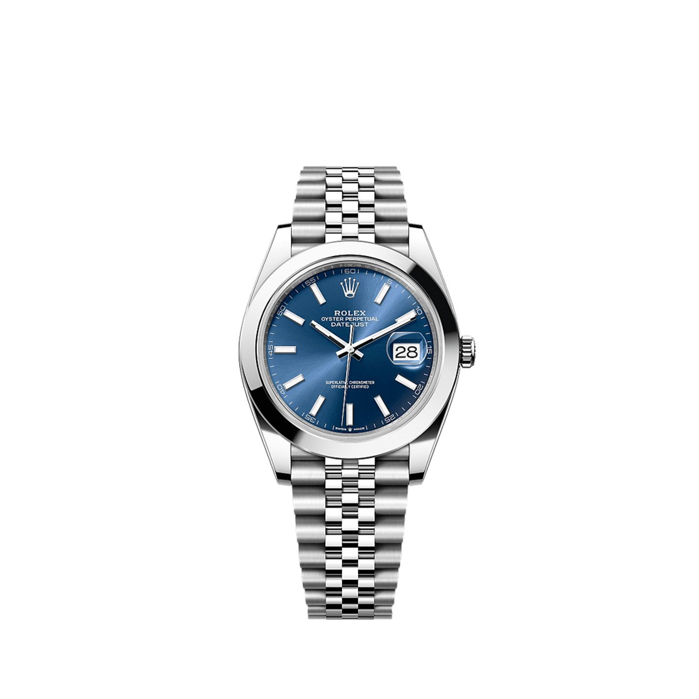Rolex Datejust 41 126300 (2025) - Blue dial 41 mm Steel case (5/5)