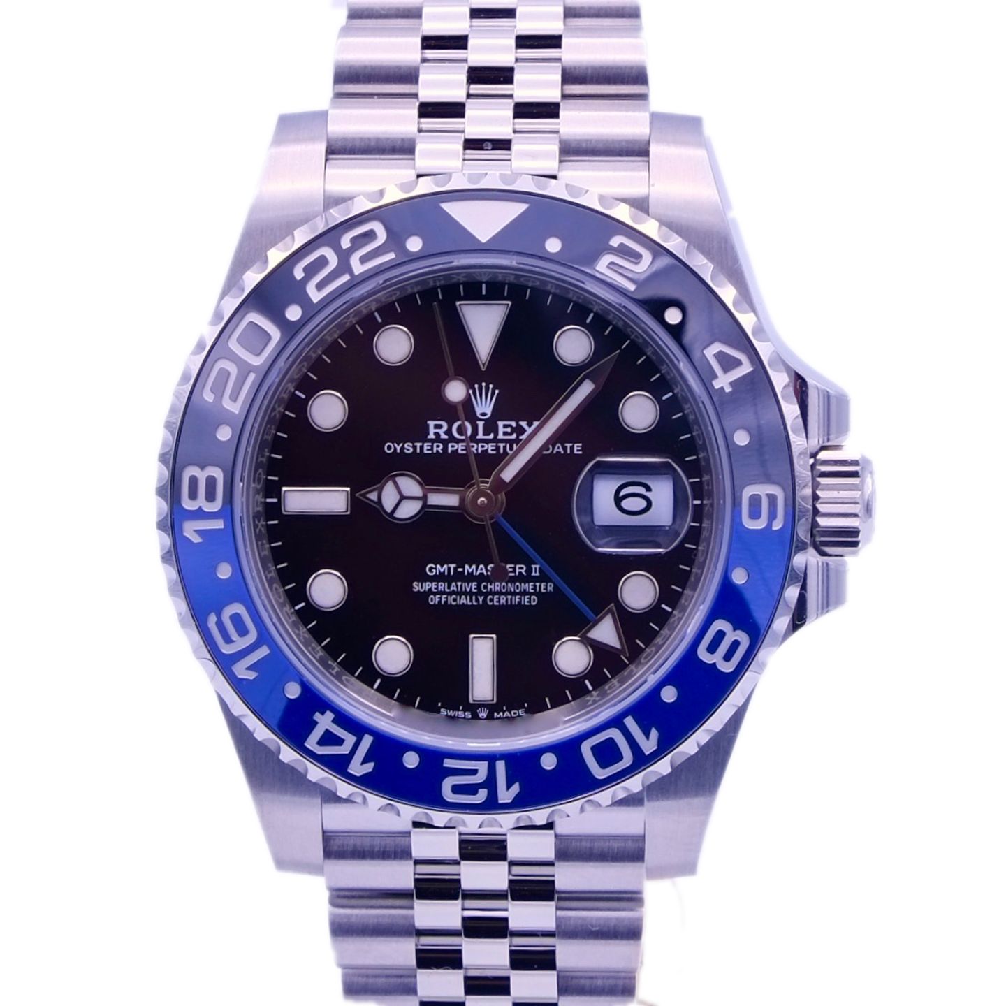 Rolex GMT-Master II 126710BLNR (2024) - Zwart wijzerplaat 40mm Staal (1/6)