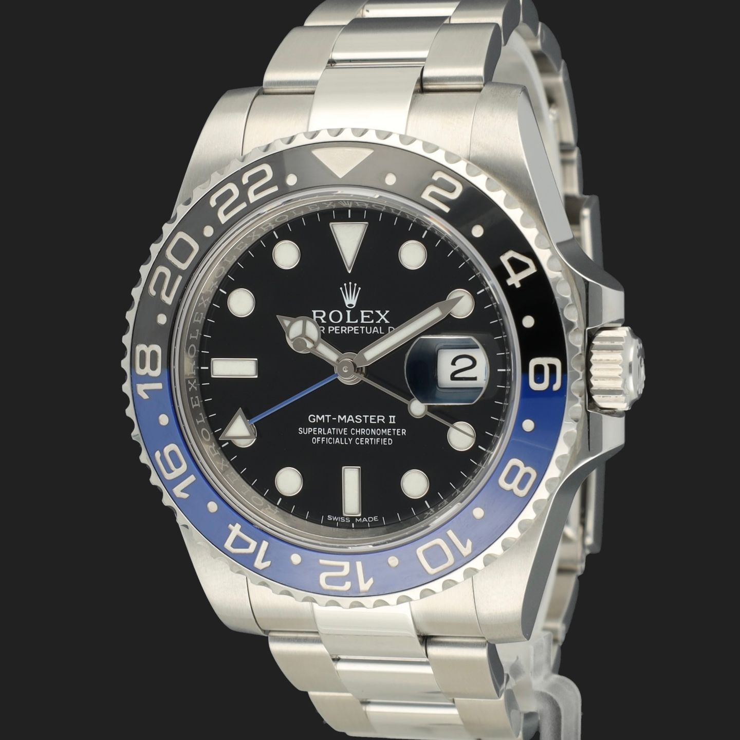 Rolex GMT-Master II 116710BLNR (2016) - Black dial 40 mm Steel case (1/7)