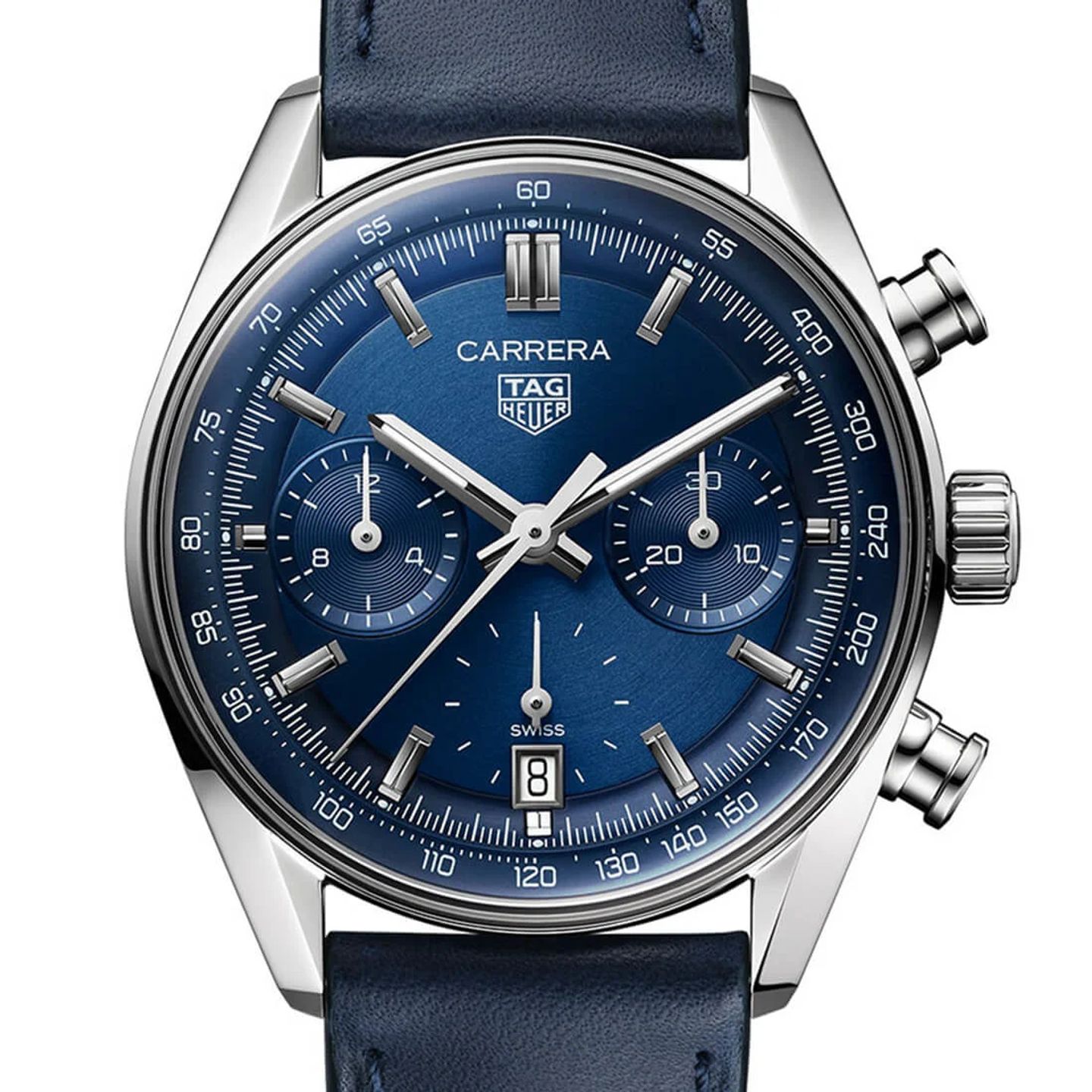 TAG Heuer Carrera CBS2212.FC6535 (2024) - Blue dial 39 mm Steel case (2/3)