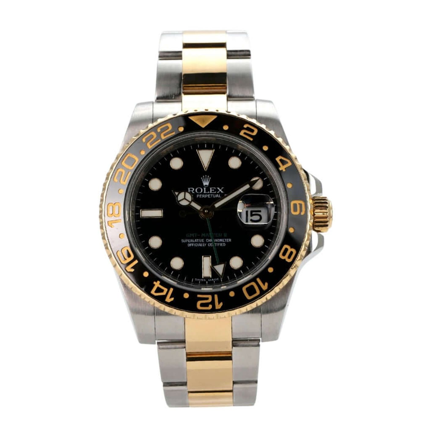Rolex GMT-Master II 116713LN (2008) - 40mm Goud/Staal (2/8)