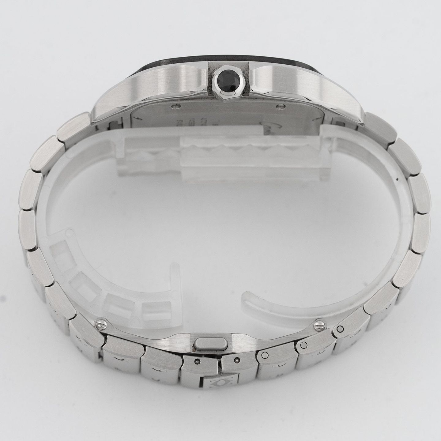 Cartier Santos WSSA0037 (2025) - Grey dial 40 mm Steel case (4/5)