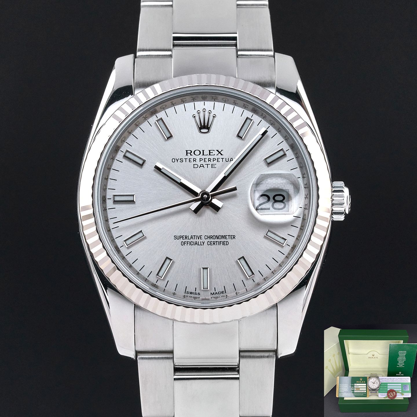 Rolex Oyster Perpetual Date 115234 - (1/8)