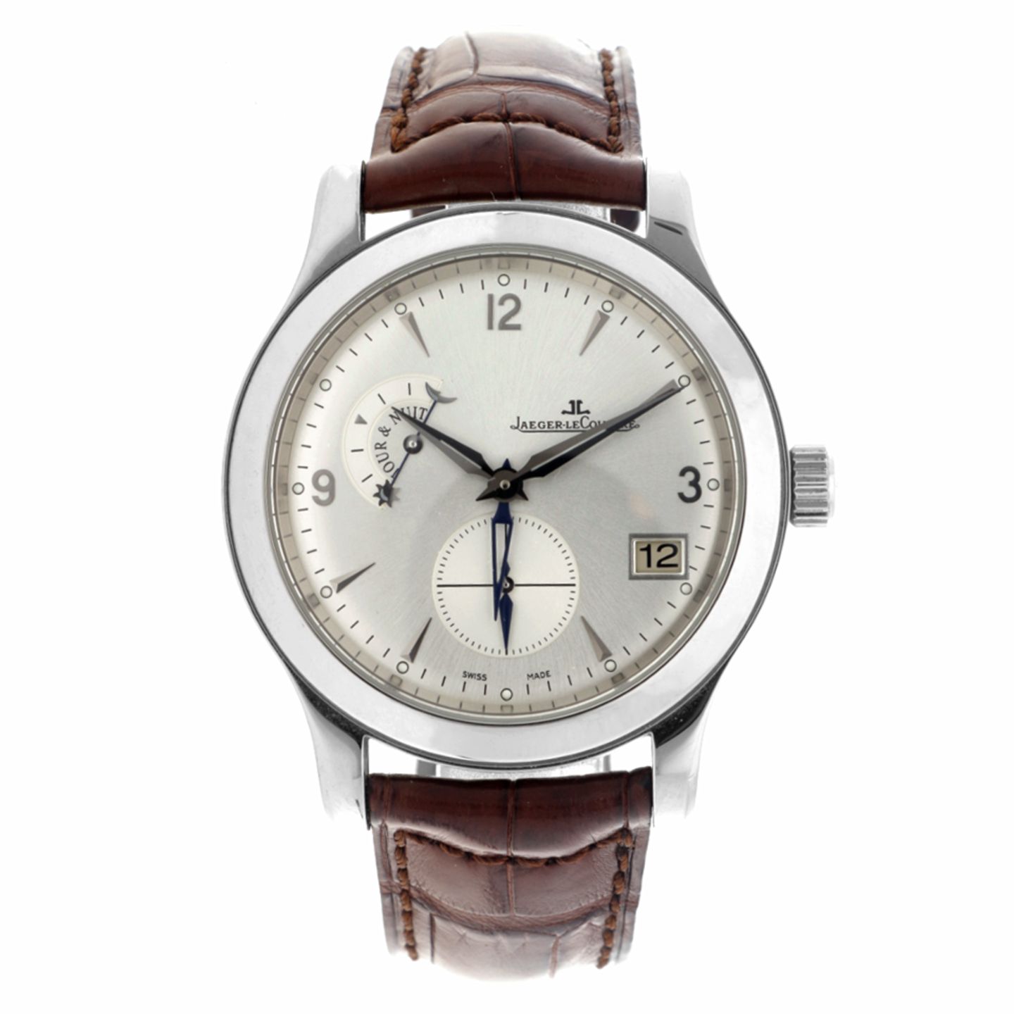 Jaeger-LeCoultre Master Hometime Q1628420 (2008) - Silver dial 42 mm Steel case (1/6)