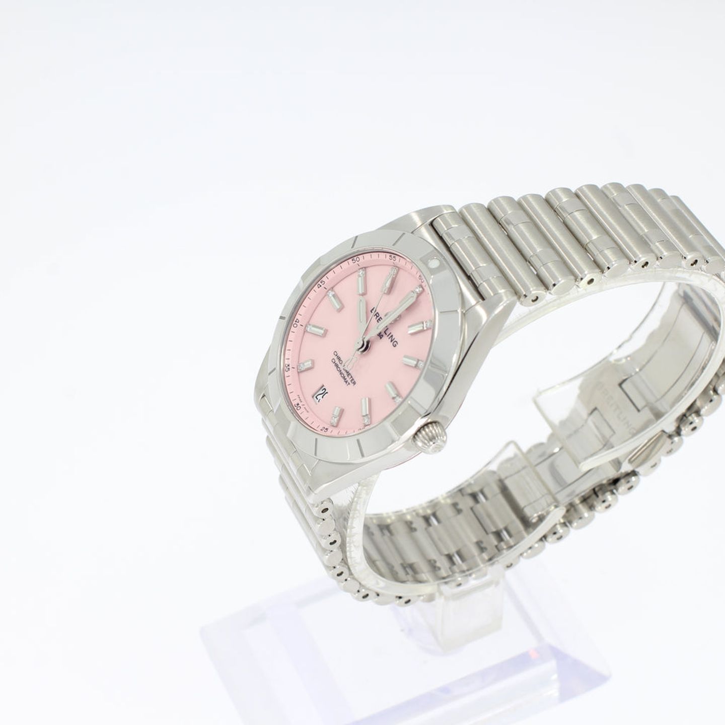 Breitling Chronomat A77310101K1A1 (2024) - Roze wijzerplaat 32mm Staal (2/4)