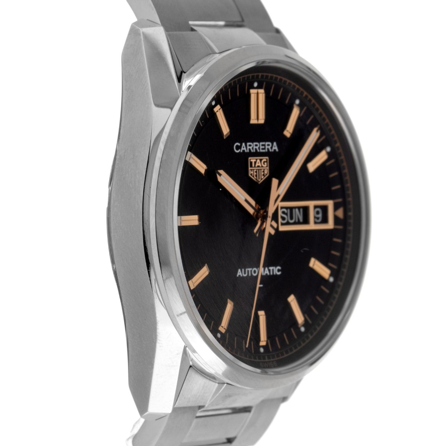 TAG Heuer Carrera WDA2111.BA0043 (2025) - Black dial 41 mm Steel case (5/7)