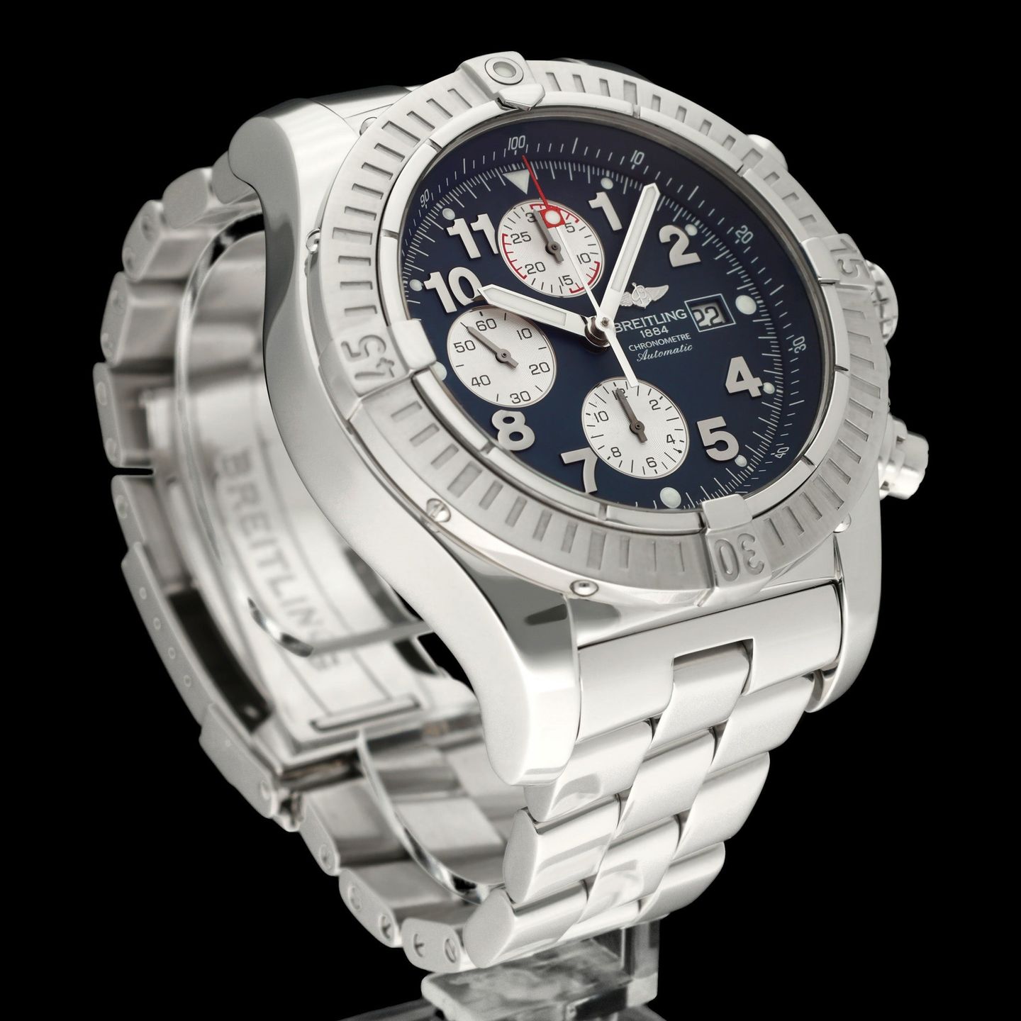 Breitling Super Avenger A13370 (2006) - 48 mm Steel case (6/8)