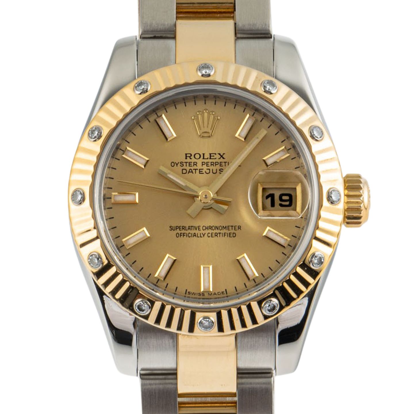 Rolex Lady-Datejust 179313 (2006) - 26mm Goud/Staal (8/8)